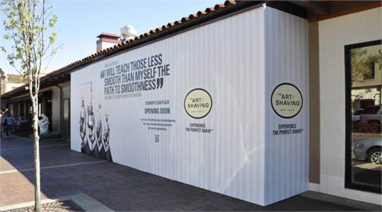 Art of Shaving Barricade